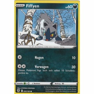  Tradingcard - Pokemon 2022 german Fiffyen 095/189 