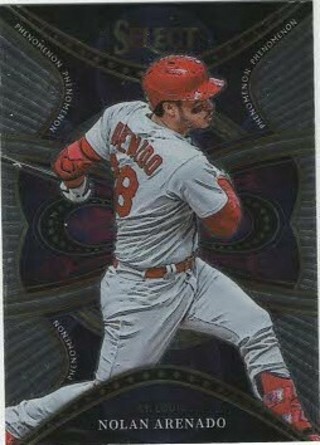 2022 Select Nolan Arenado St. Louis Cardinals Phenomenon Insert #P-5!