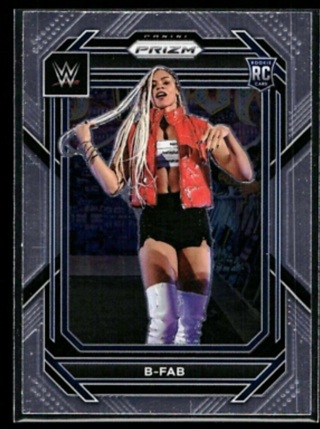 2023 WWE Prizm Chrome - B-Fab Rookie Card #101 NM