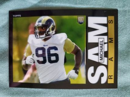 2014 Topps Chrome 1985 Rookie Michael Sam