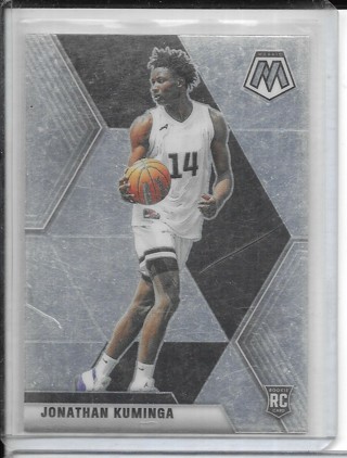 Jonathan Kuminga 2021-22 Chronicles Draft Mosaic #255 Rookie Card