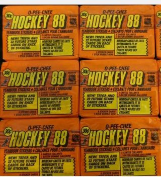 Hockey Card Stickers 6 Packs