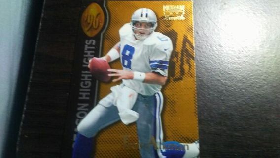 1997 PINNACLE ZENITH SEASON HIGHLIGHTS TROY AIKMAN DALLAS COWBOYS FOOTBALL CARD# 134