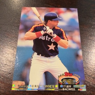 1992 Topps Stadium Club - [Base] #606 Members Choice - Jeff Bagwell