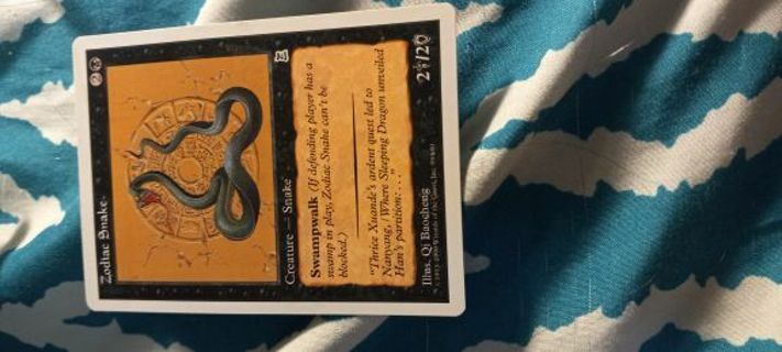 Mtg zodiac snake portal 3 kingdoms