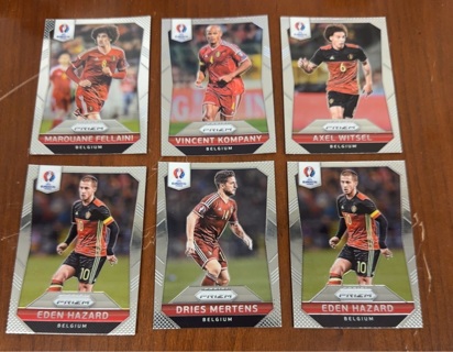 2016 Panini Prizm euro soccer lot