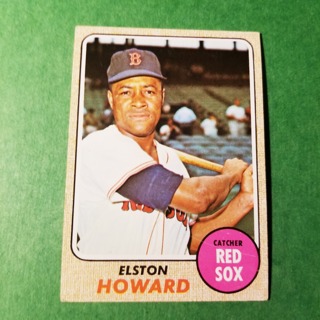 1968 - TOPPS BASEBALL CARD NO. 167 - ELSTON HOWARD - RED SOX - EXMT/NRMT/MT. - READ