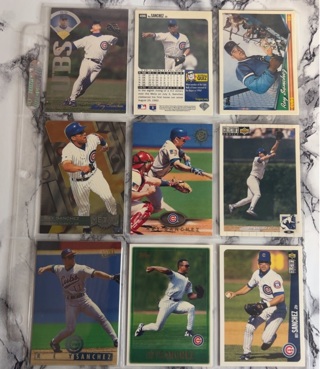 9 Baseball Cards