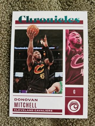 2022-23 Panini Chronicles Teal Donovan Mitchell