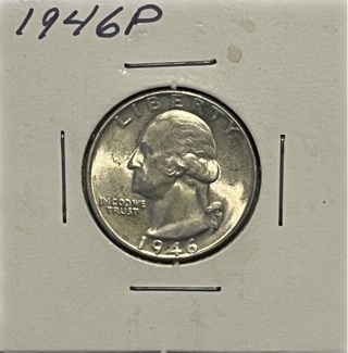 1946 Uncirculated Silver Quarter