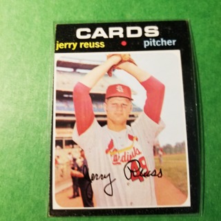 1971 Topps Vintage Baseball Card # 158 - JERRY REUSS - CARDINALS - NRMT+ 