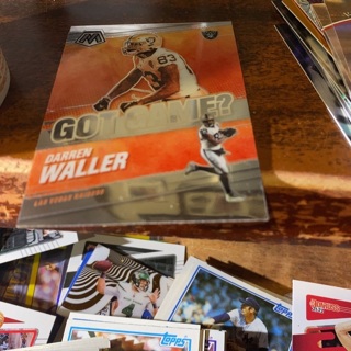 2021 panini mosaic got game ? Darren waller football card 