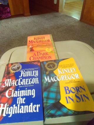 Set Of 3 Kinley MacGregor Paperbacks