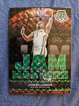 2023-24 Panini Mosaic Jam Masters Green Mosaic Zion Williamson