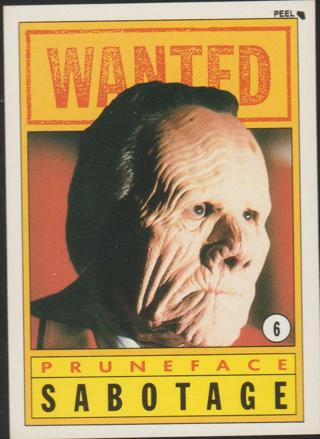 1990 Dick Tracy Pruneface