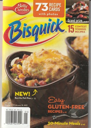 Soft Covered Recipe Book: Betty Crocker: Bisquick