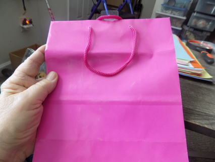 Hallmark hot pink gift bag 10 x 8