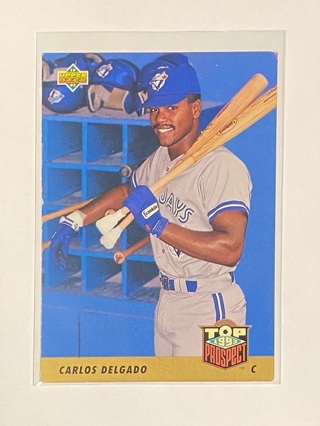 Carlos Delgado rookie card