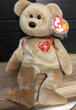 NEW - TY Beanie Baby Bear - "1999 Signature Bear"