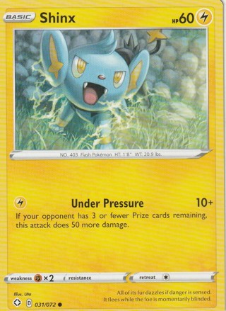 Pokemon Card: SHINX