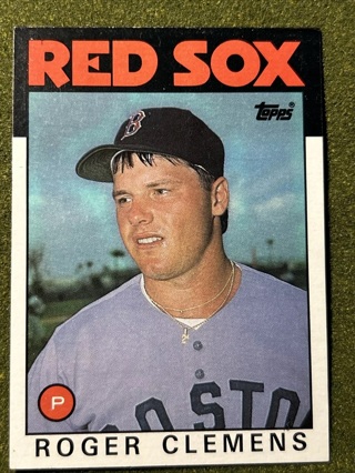 1986 Topps - #661 Roger Clemens