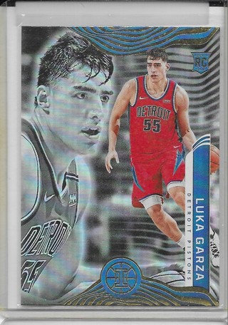 Luka Garza 2021-22 Illusions #194 Rookie Card