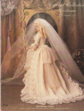 Crochet a Wedding Dress for Barbie or Doll #15