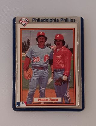 1982 Phillies Finest Rose and Scmidt