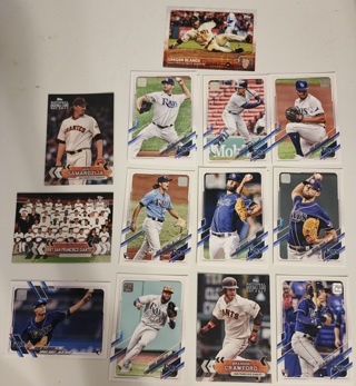 NEW - Topps Baseball Cards - Lot of 15