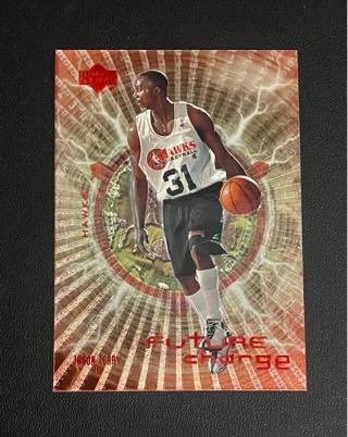 1999 Upper Deck #FC5 Jason Terry NBA Future Charge Basketball Card !!