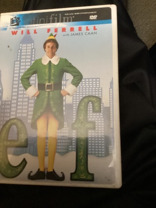 DVD ELF with WILL FARRELL & JAMES CAAN