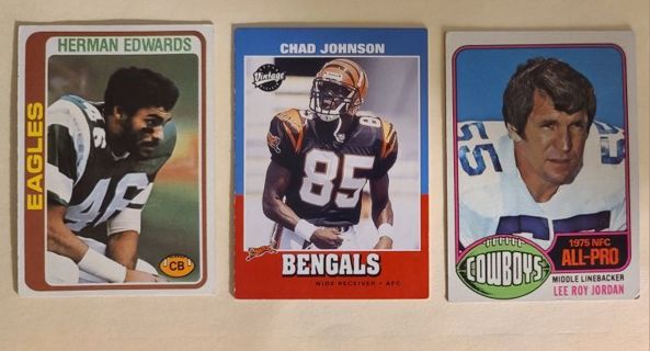 3 nfl cards