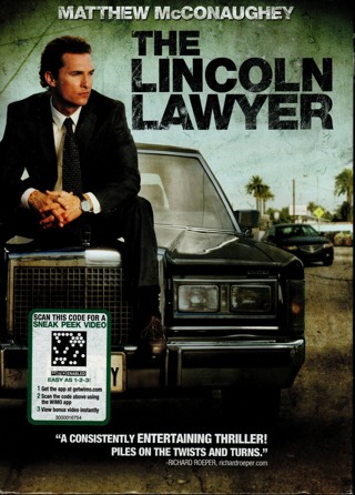 The Lincoln Lawyer - DVD starring Matthew McConaughey
