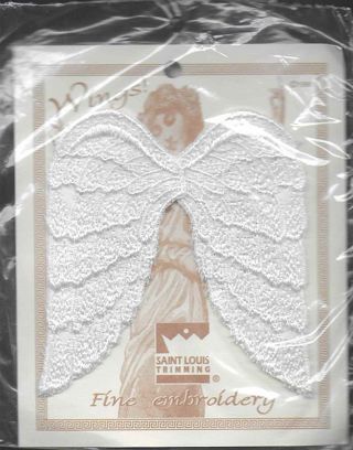 New / Sealed Package of Angel Wings Fine Embroidery by Saint Louis Trimming