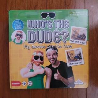 BRAND NEW IN PLASTIC Who's The Dude Charades Game