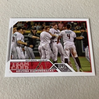 2023 Topps Series 1 - [Base] #263 Arizona Diamondbacks