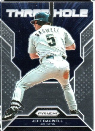 2023 Panini Prizm Jeff Bagwell Three Hole Insert