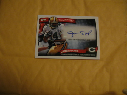 2010 JAMES STARKS... autograph