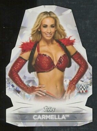 2021 Topps WWE Carmella Womens Division Diamond Cuts Insert #DC-7