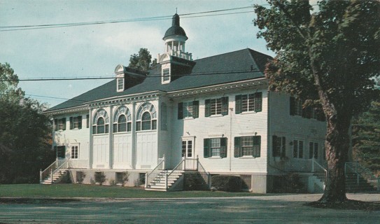 Vintage Unused Postcard: ygin: Massachusetts: Stockbridge Playhouse