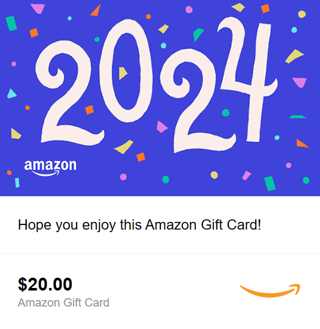 $20 Amazon E-Gift Card
