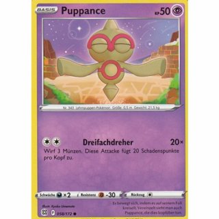 Tradingcard - 2022 Pokemon german Puppance 058/172 