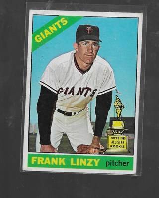 1966 TOPPS FRANK LINZY #78
