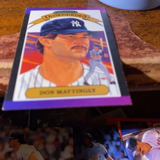 1989 donruss Diamond kings Don mattingly baseball card 