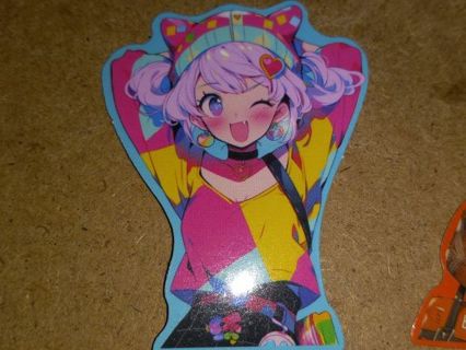 Anime Cute new 1⃣ vinyl lap top sticker no refunds regular mail very nice quality