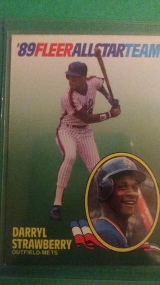 darryl strawberry baseball card free shipping