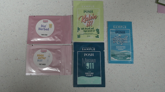 Perfectly POSH Body Care Samples