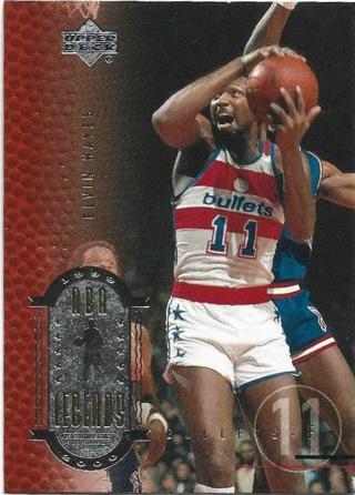 2000 UPPER DECK ELVIN HAYES NBA LEGENDS CARD