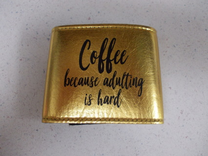 COFFEE "Because Adulting is Hard" Cozy