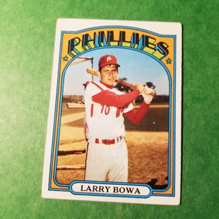 1972 - TOPPS BASEBALL CARD HI NO. 520 - LARRY BOWA - PHILLIES